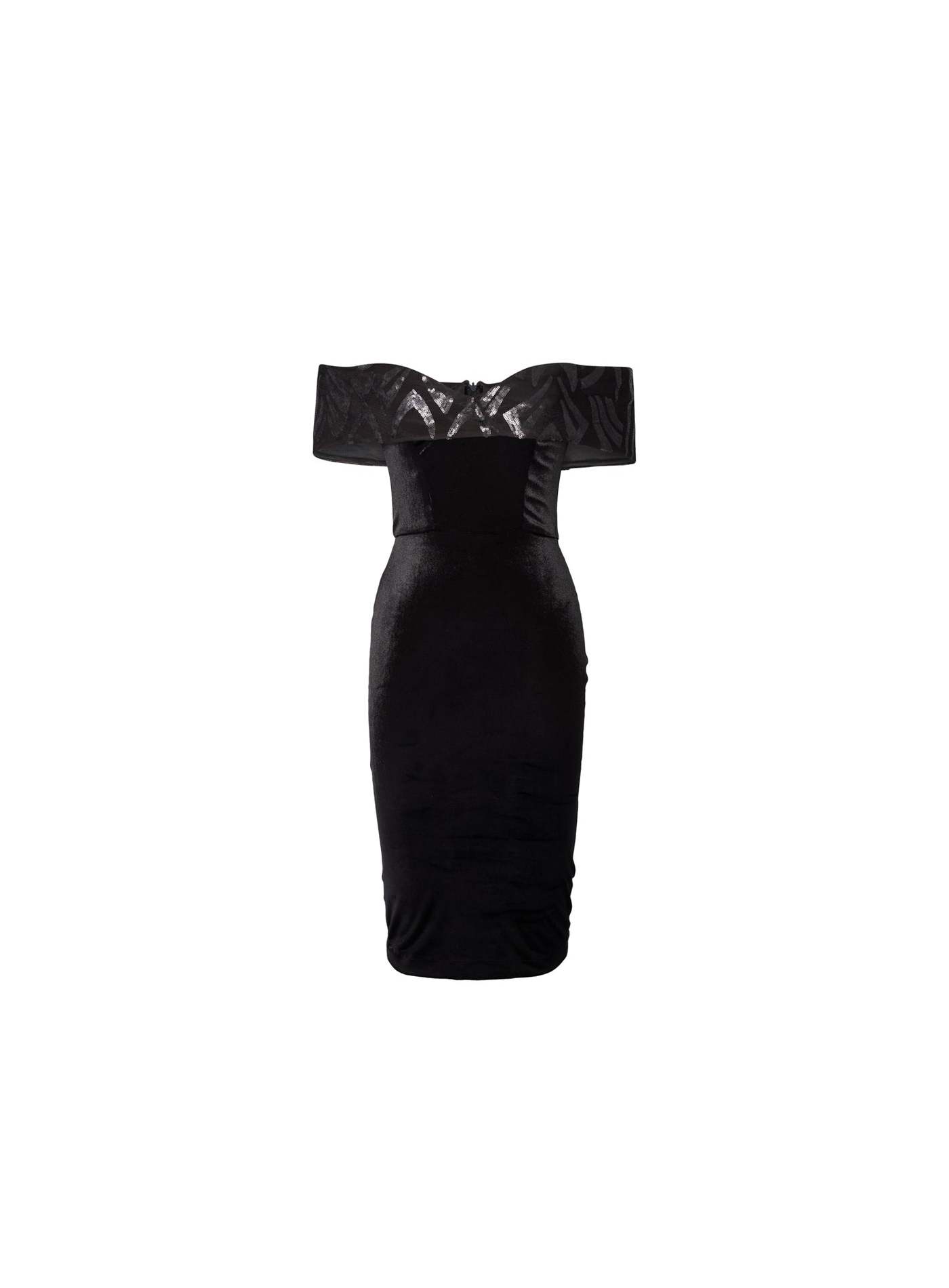 Velvet Cocktail Dress | Sequin Embellished Black Silk Velvet Cocktail Dress with Sequin Embellished Neckline, Couture Fashion, designer dress, dress, evening dress, eveningwear, formalattire, HERS, High-End Attire, luxuryfashion, Modern Classic, sequinembellishments, silkvelvetdress, Vidi Blak Collection, Women's Fashion, womenfashion, womenstyle Vidi Blak 