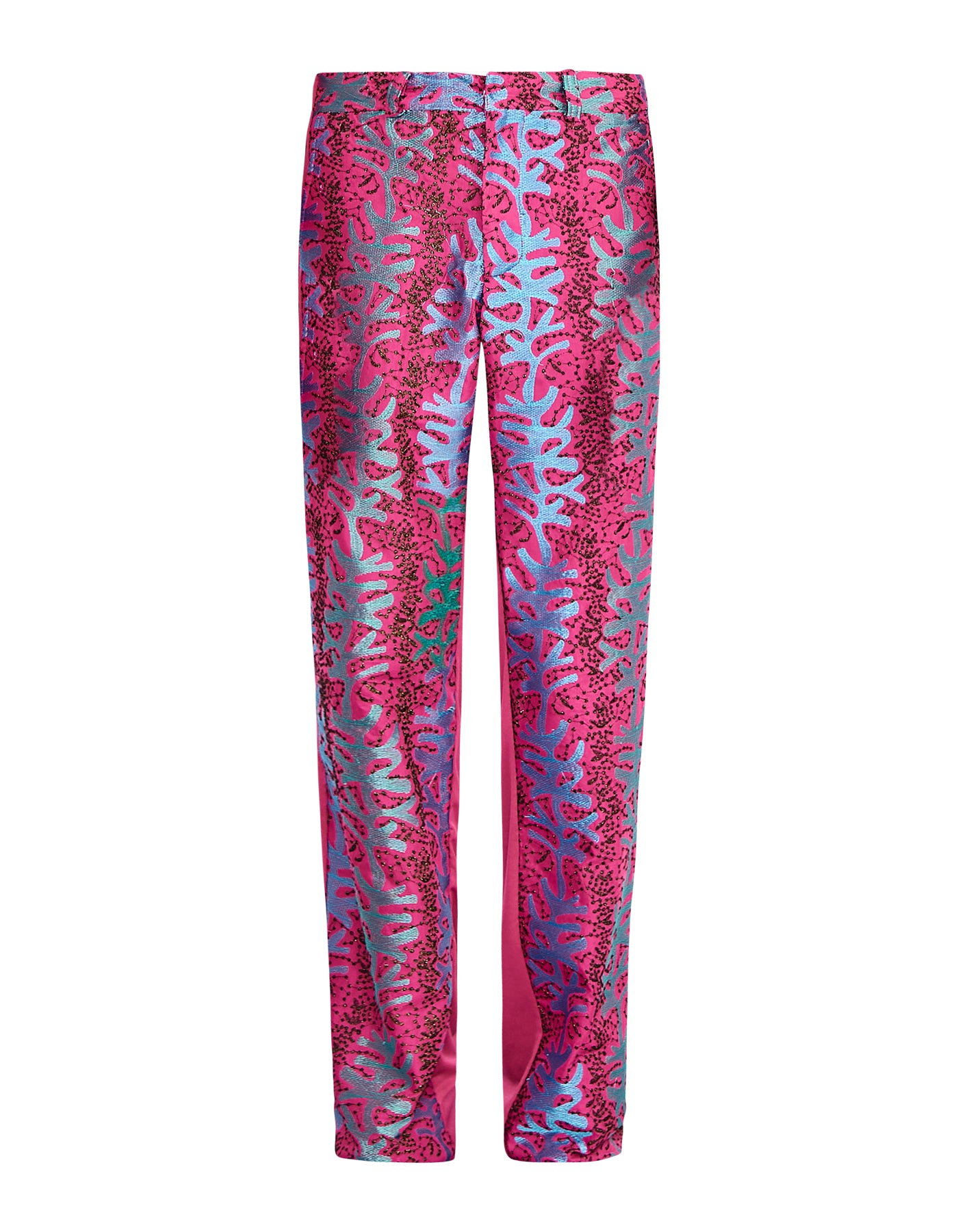 Pink Jumper and embellished Trouser Set